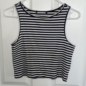 Striped Crop Top